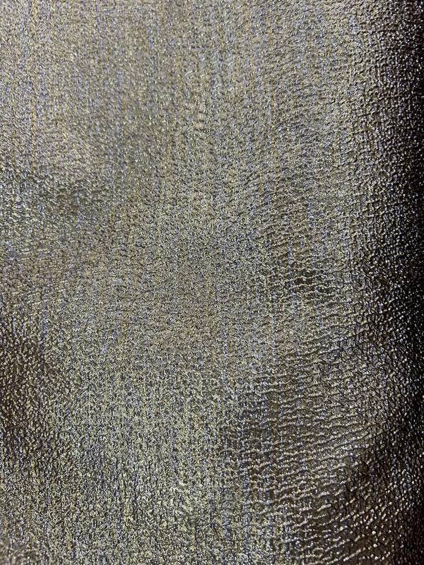 Tela metalizado texturizado Lamé tornasol, referencia 045